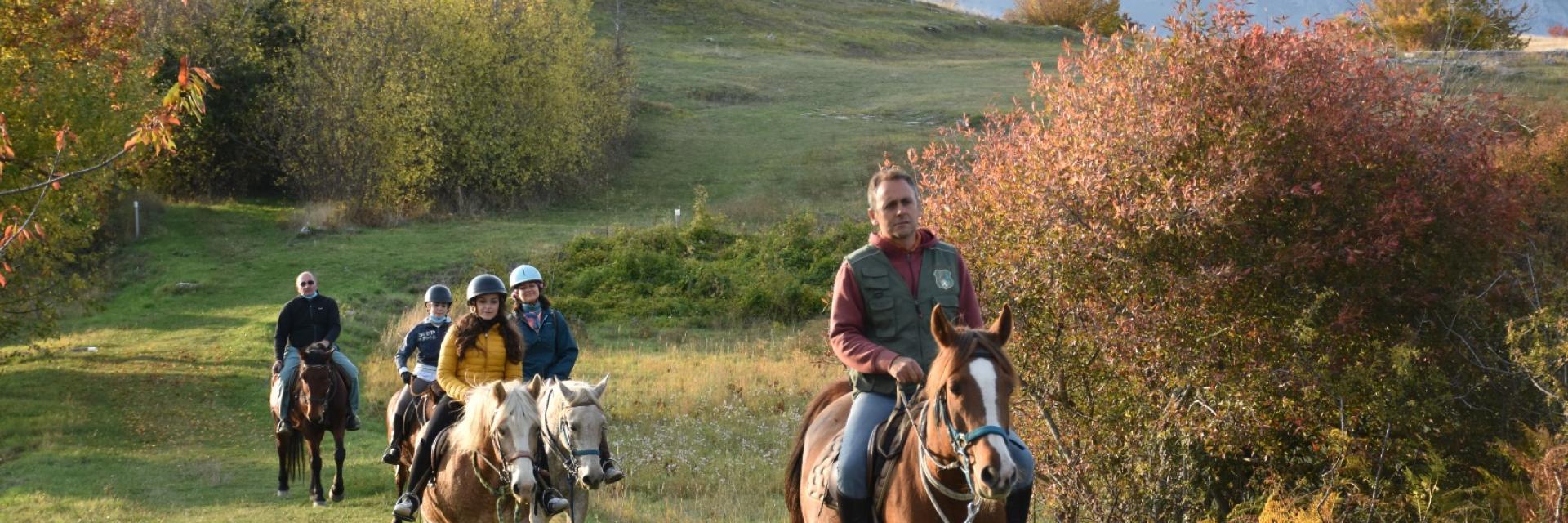 escursione a cavallo